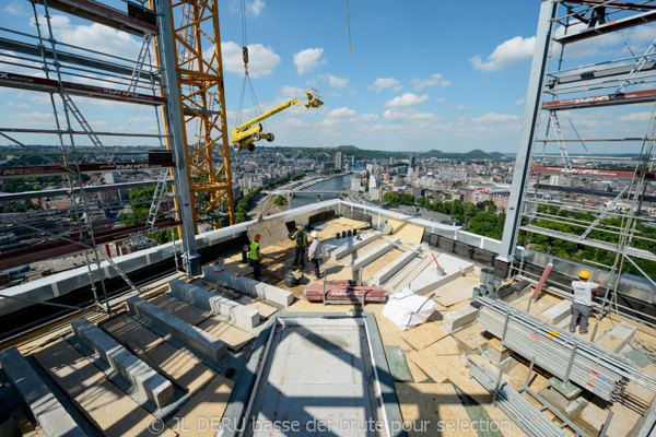 tour des finances à Liège